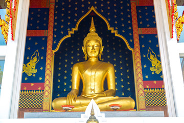 Obraz premium Buddha statue in Wat Saket