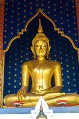 Buddha statue in Wat Saket