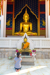 Fototapeta premium Buddha statue in Wat Saket