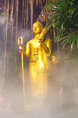 Fototapeta na wymiar Buddha statue in Wat Saket