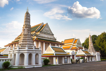 Fototapeta premium Wat Thepthidaram Worawihan temple in Bangkok