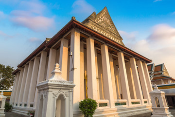 Fototapeta premium Wat Thepthidaram Worawihan temple in Bangkok