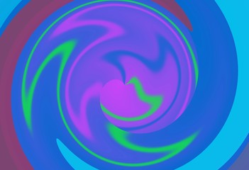 Abstract Circles  O873