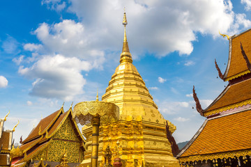 Fototapeta premium \Wat Phra That Doi Suthep in Chiang Mai