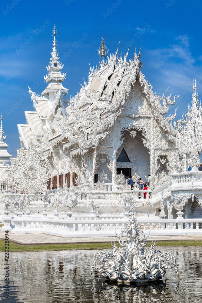 Canvas Prints white temple (wat rong khun) in chiang rai