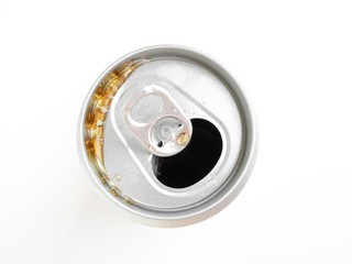 Sparkling water in can