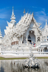 Naklejka premium White Temple (Wat Rong Khun) in Chiang Rai