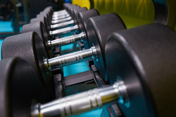 Fototapeta premium dumbbell gym image