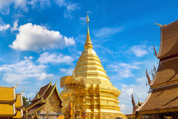 Fototapeta premium Wat Phra That Doi Suthep in Chiang Mai