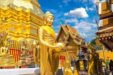 Foto op Plexiglas Wat Phra That Doi Suthep in Chiang Mai © Sergii Figurnyi
