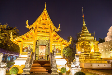 Fototapeta premium Wat Phra Singh temple in Chiang Mai
