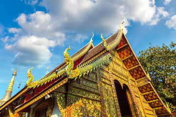 Obraz premium Buddhists temple in Chiang Mai