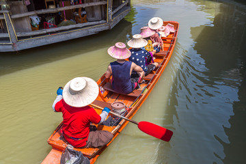 Obraz premium Floating Market in Pattaya