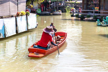 Obraz premium Floating Market in Pattaya