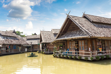 Fototapeta premium Floating Market in Pattaya