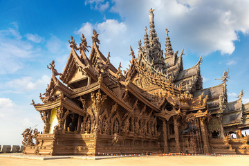 Obraz premium Sanctuary of Truth in Pattaya