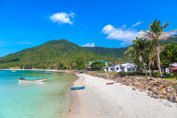 Fisherman boat on Phangan Island