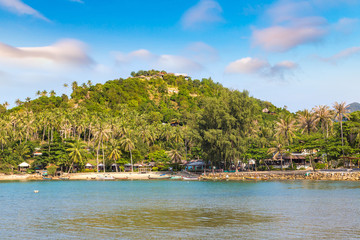 Mae beach on Phangan island