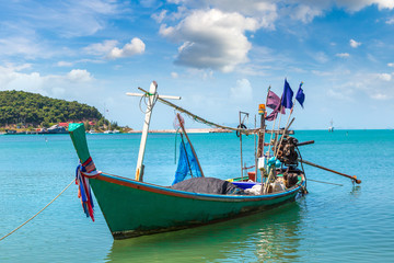 Fototapeta na wymiar Fishing Boat on Samui