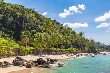 Tropical beach on Samui