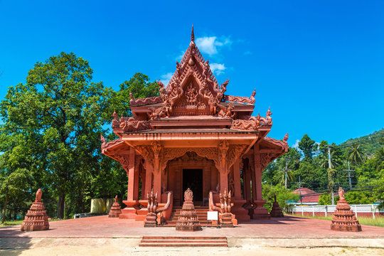 Red Temple on Samui