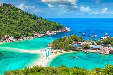 Fototapeta premium Nang Yuan Island, Koh Tao, Thailand