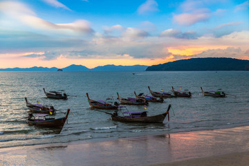 Fototapeta na wymiar Ao Nang beach, Thailand