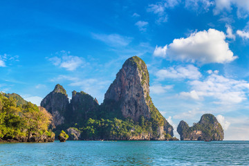 Naklejka premium Railay Beach, Krabi, Thailand