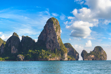 Naklejka premium Railay Beach, Krabi, Thailand