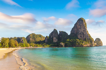 Naklejka premium Railay Beach, Krabi, Thailand
