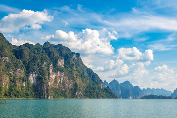 Obraz premium Cheow Lan lake in Thailand