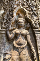 Ta Prohm temple in Angkor Wat