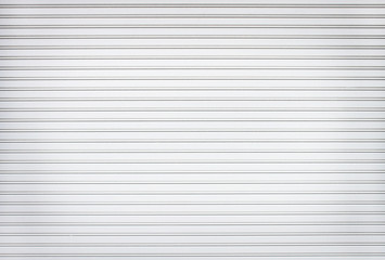 Texture rolling steel door or roller shutter door for white grey background