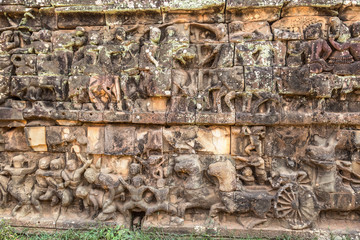 Terrace of Elephants  in Angkor Wat