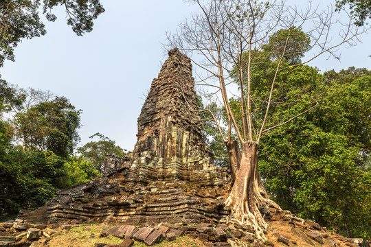 Preah Palilay temple in Angkor Wat