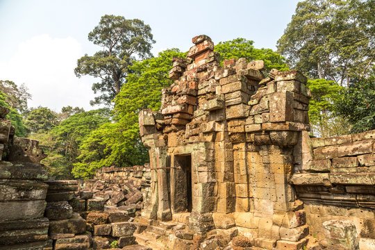 Preah Pithu temple in Angkor Wat
