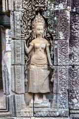 Bayon temple in Angkor Wat