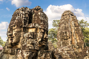 Fototapeta premium Bayon temple in Angkor Wat