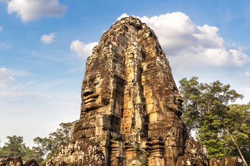 Fototapeta premium Bayon temple in Angkor Wat