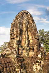 Bayon temple in Angkor Wat