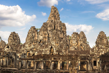 Fototapeta na wymiar Bayon temple in Angkor Wat
