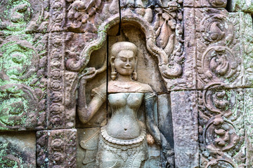 Obraz premium Ta Som temple in Angkor Wat