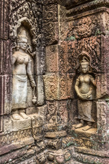 Fototapeta na wymiar Ta Som temple in Angkor Wat