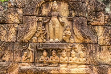 Fototapeta na wymiar Ta Som temple in Angkor Wat