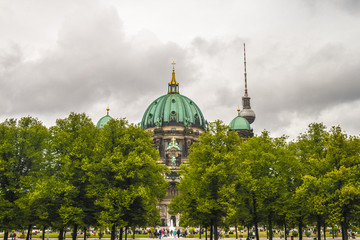 Berliner Dom Cathedral, Berlin (Across the park) © Chris.Domm