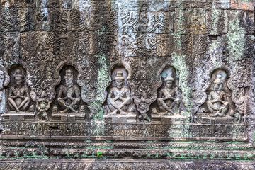 Preah Khan temple in Angkor Wat