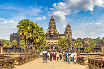 Angkor Wat temple in Cambodia