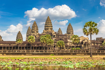 Angkor Wat temple in Cambodia