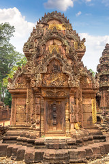 Naklejka premium Banteay Srei temple in Angkor Wat