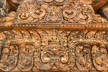 Banteay Srei temple in Angkor Wat